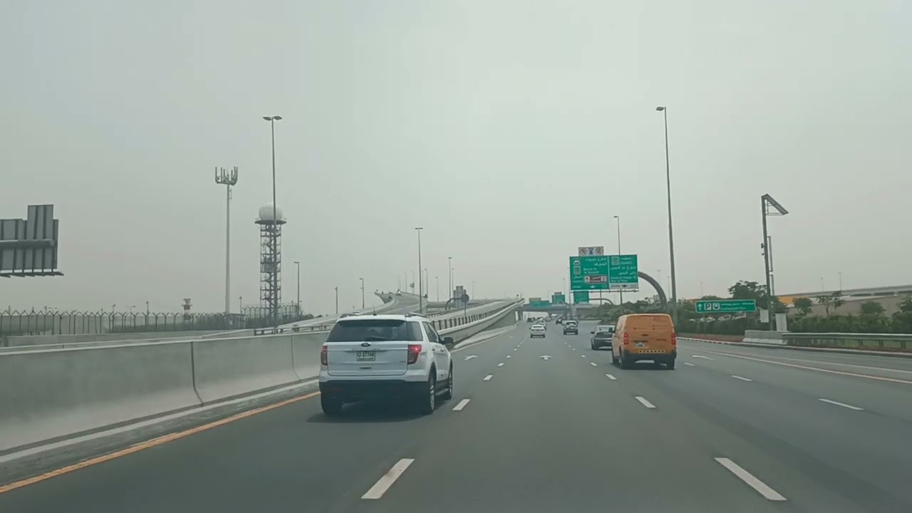 DUBAI INTERNATIONAL AIRPORT | TERMINAL 1 | TERMINAL 3 | DUBAI HIGHWAYS | AIRPORT ROAD