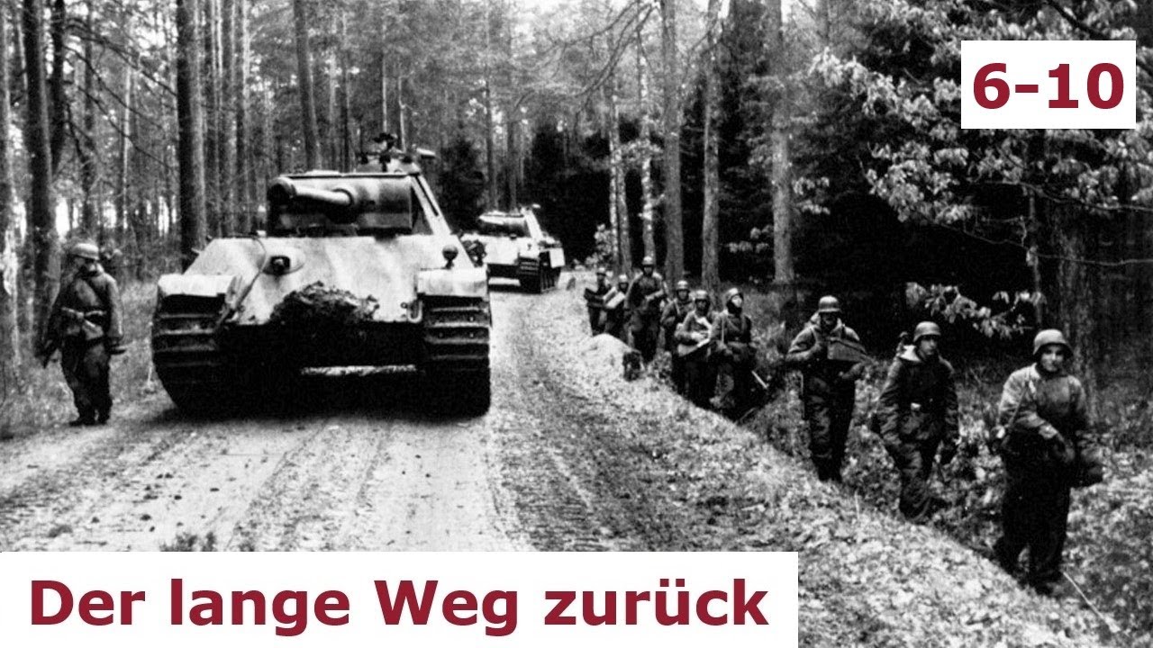 Der lange Weg zur&uuml;ck / Panzer-Regiment 25 / (Teil 6-10)