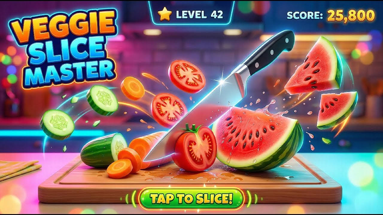 Cut everything perfectly and reach the highest score. Watch this satisfying Perfect Slices gameplay