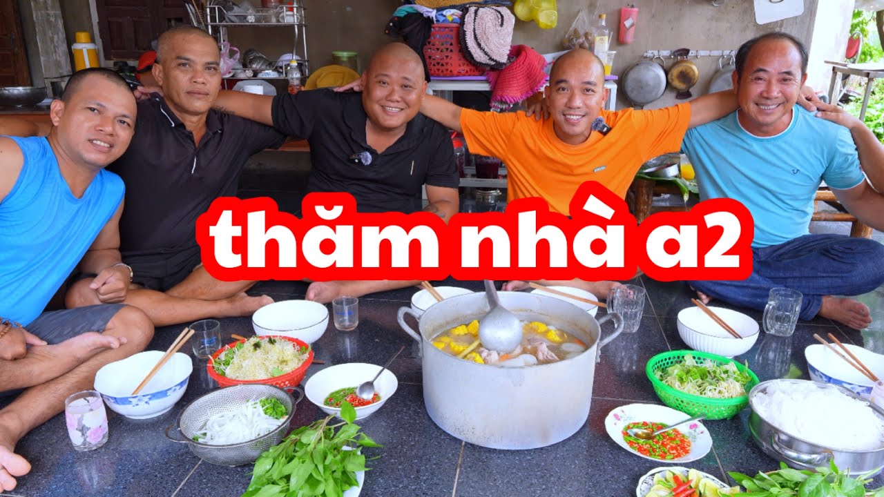 Ghé Thăm Nhà Anh Hải Đãi Món Nước Rang  Má Heo Huyền Thoại | SON DUOC VLOG