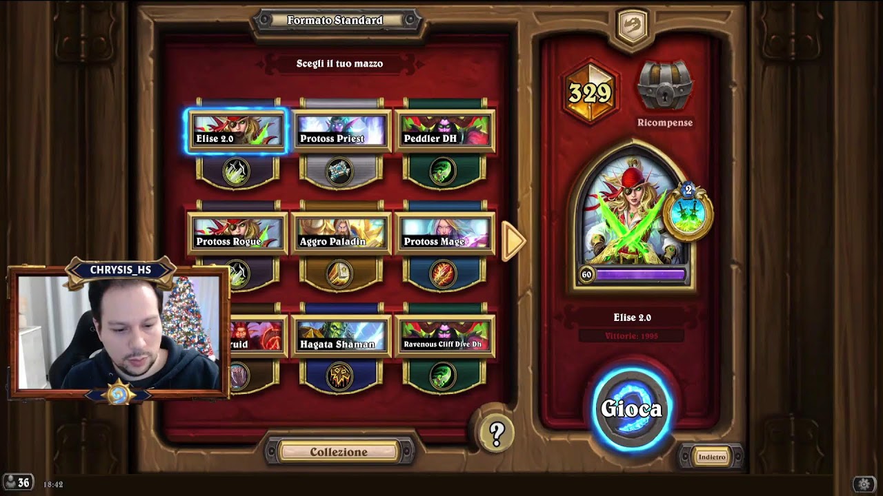 Road To Top 100 con I Top Tier ! Hearthstone ITA !