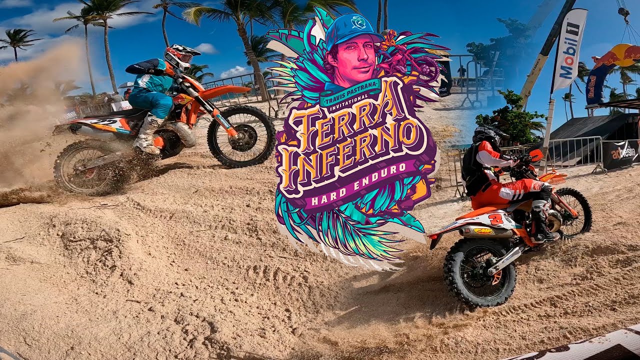 Terra Inferno HARD ENDURO competition in American Cap Cana Carrera de Playa