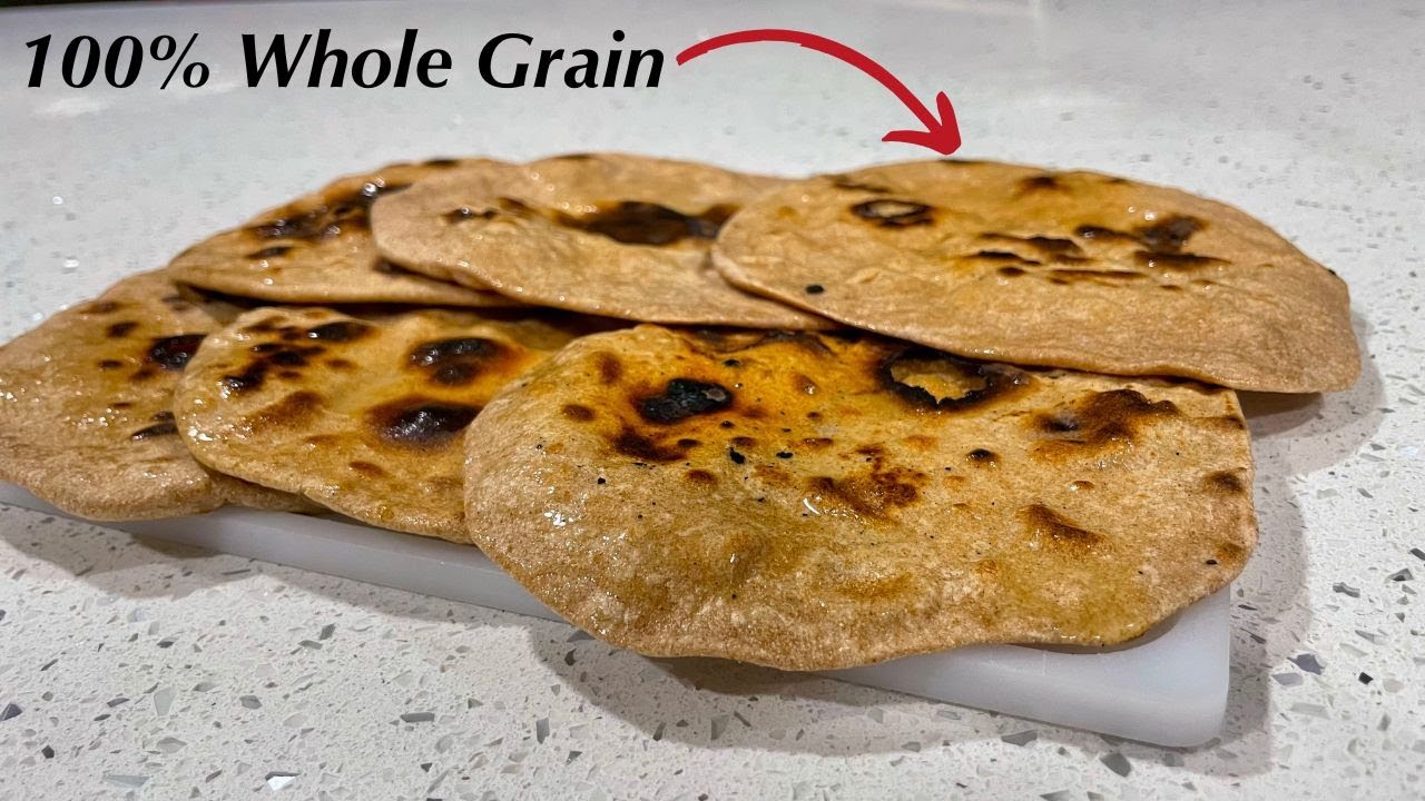 The EASIEST Whole Grain Sourdough Flatbread | Sourdough Roti