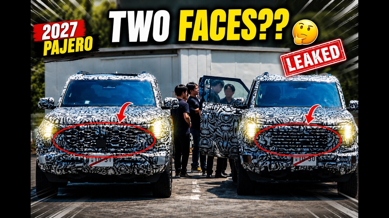 2027 Mitsubishi Pajero LEAKED!! Secret Trims Exposed!