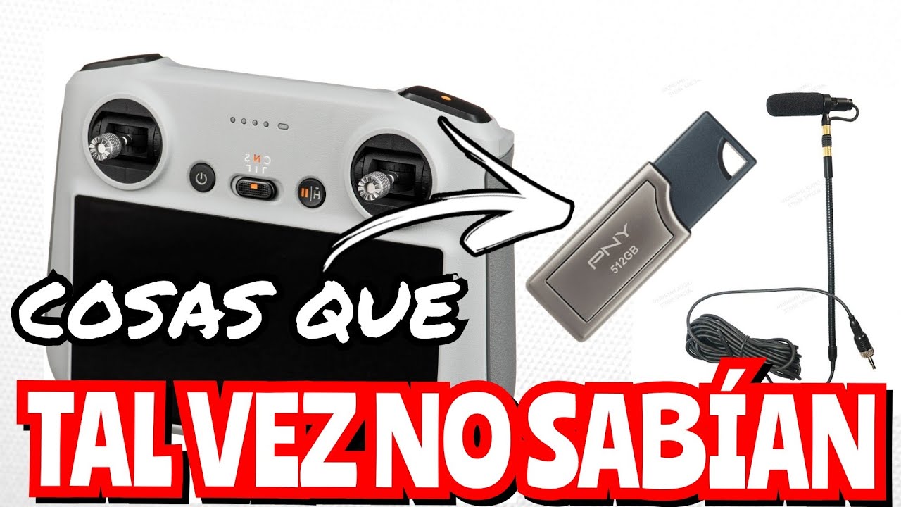 DJI RC Controller-COSAS que Tal Vez no SABIAN ⚙️ ❓️