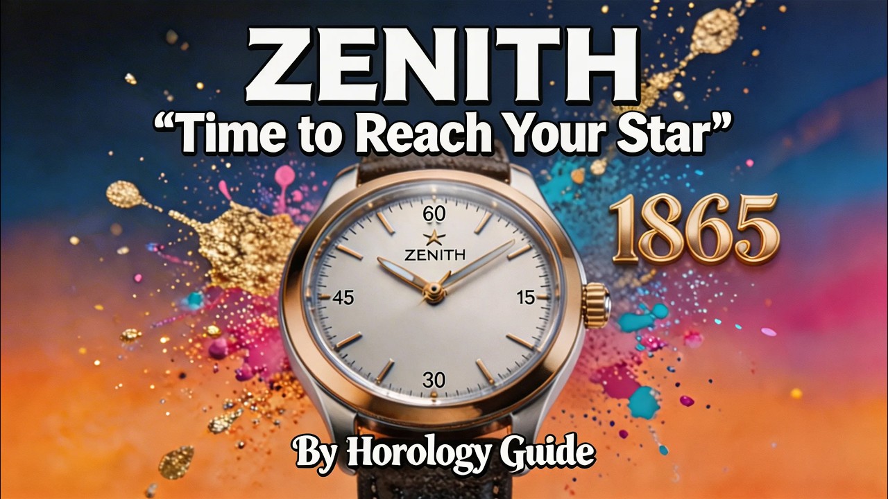 Zenith #9 The History of Watchmaking: Time to Reach Your Star.