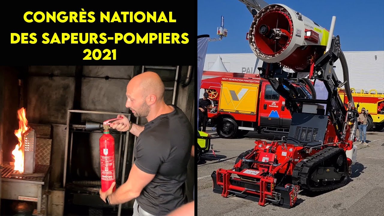 Congrès national des sapeurs-pompiers 2021 à Marseille