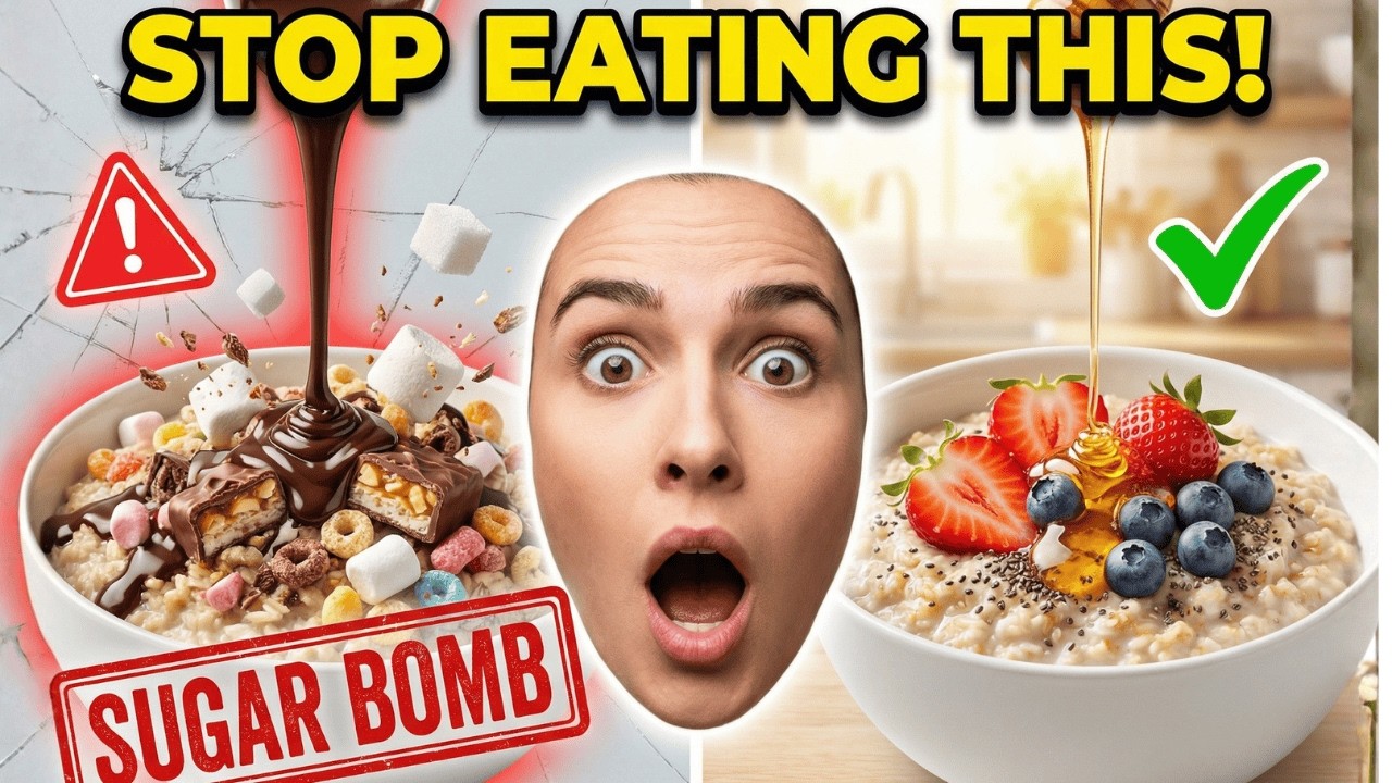 10 Unhealthy Toppings You Should Never Add To Oatmeal & 10 Healthy Alternatives
