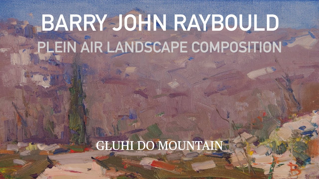 Plein Air Painting Composition in Gluhi Do Mountain, Montenegro