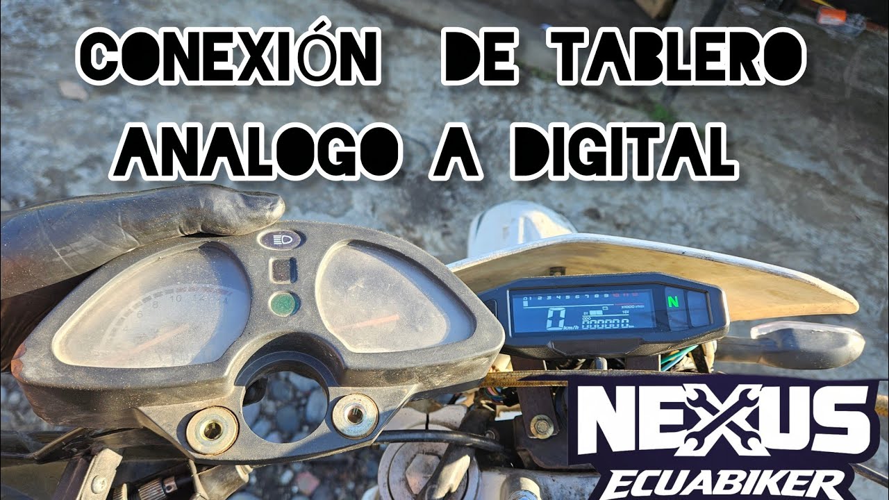 Como Conectar un Tablero Digital /Conversión de Tablero Analogo a Digital 