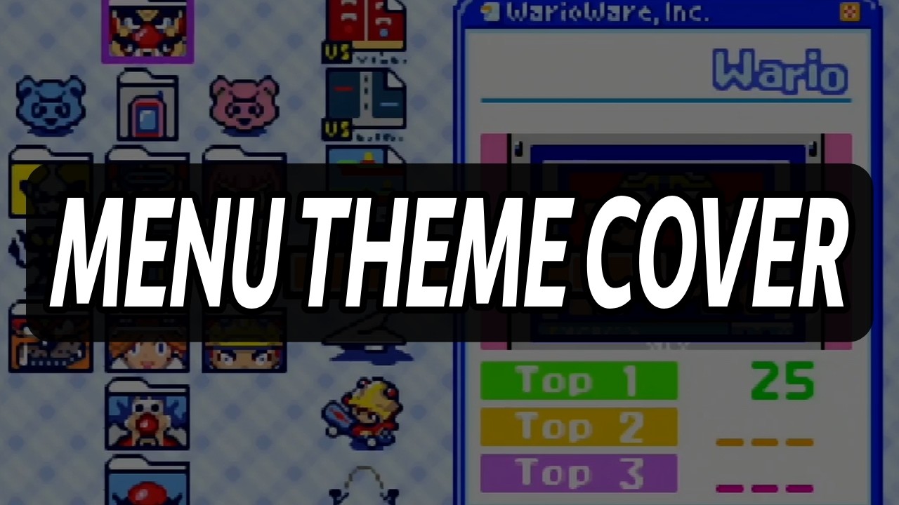 Menu Theme Cover - From WarioWare, Inc.: Mega Microgames