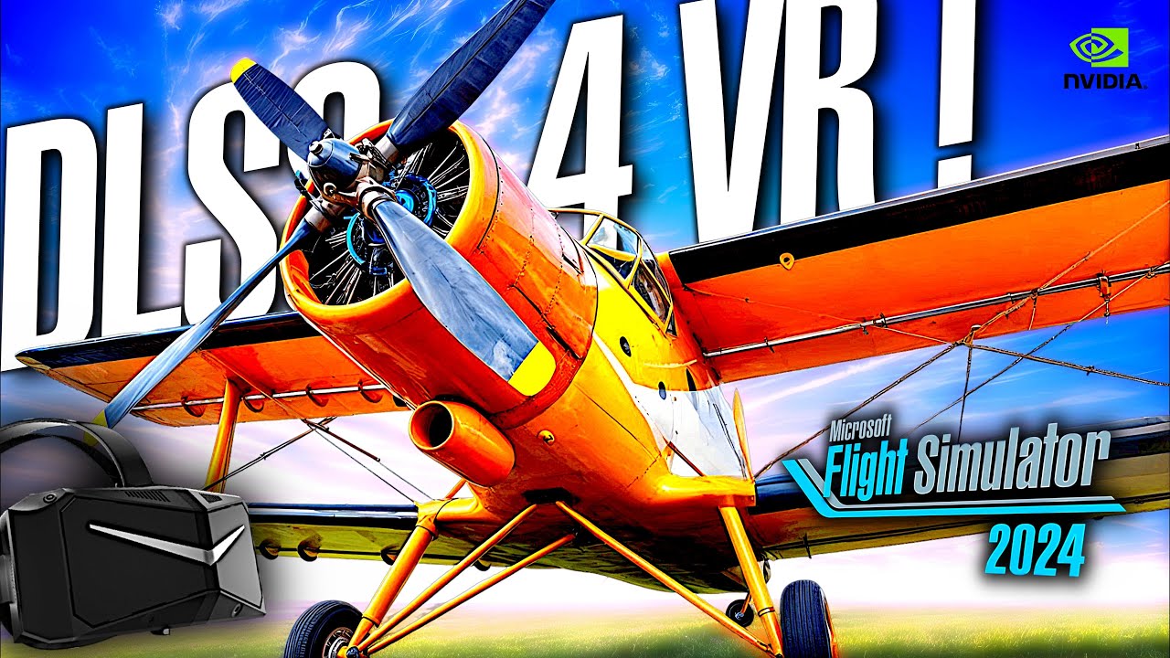 Le DLSS 4 est une TUERIE en VR ! 💥 &Ccedil;a CHANGE la VIE ! Test sous FLIGHT SIMULATOR 2024 + TUTO #dlss4