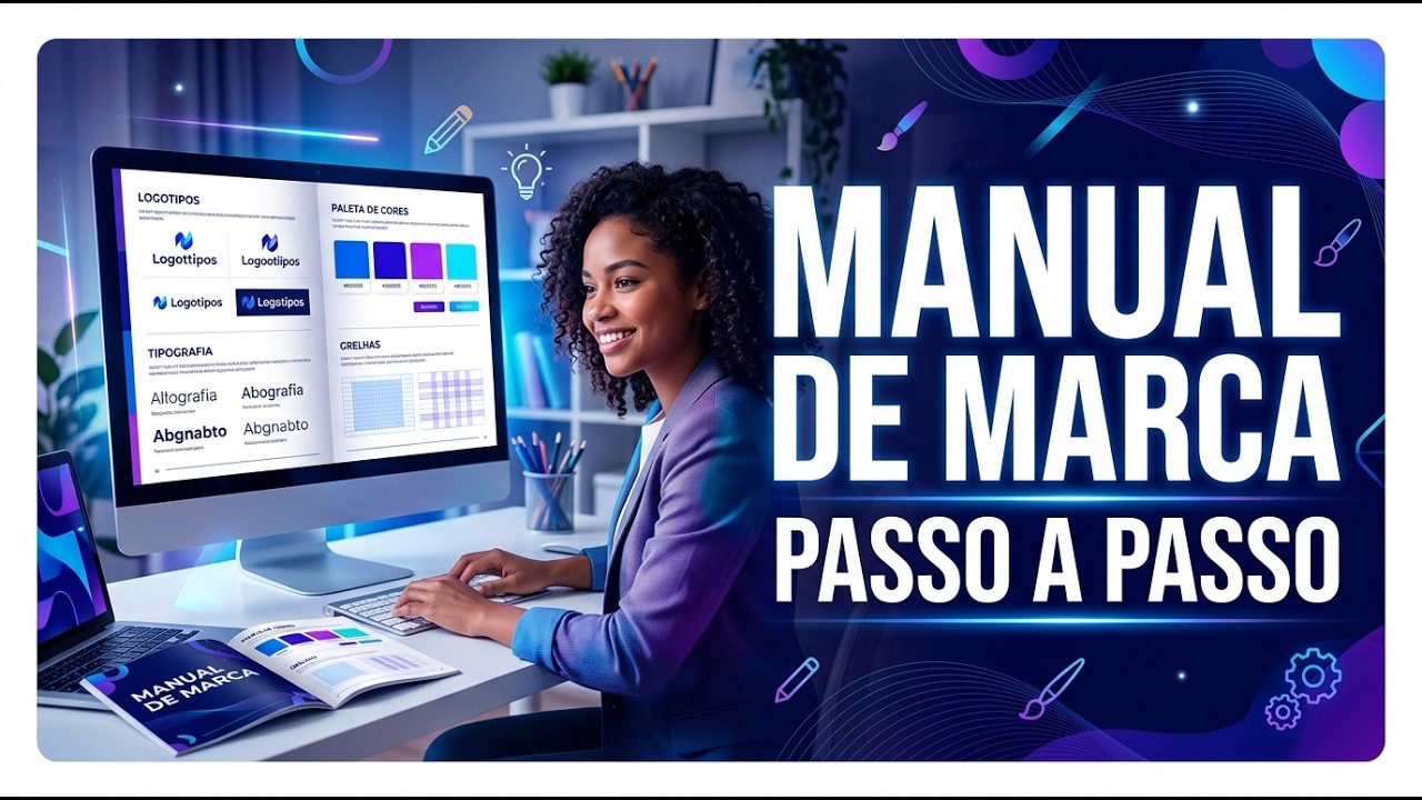 Como Criar um Manual de Marca Profissional (Guia Completo Passo a Passo)