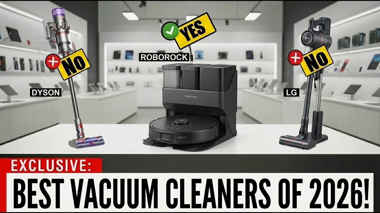 Top 6 Best Vacuum Cleaners of 2026 — Your Old Vacuum Left THIS Behind!