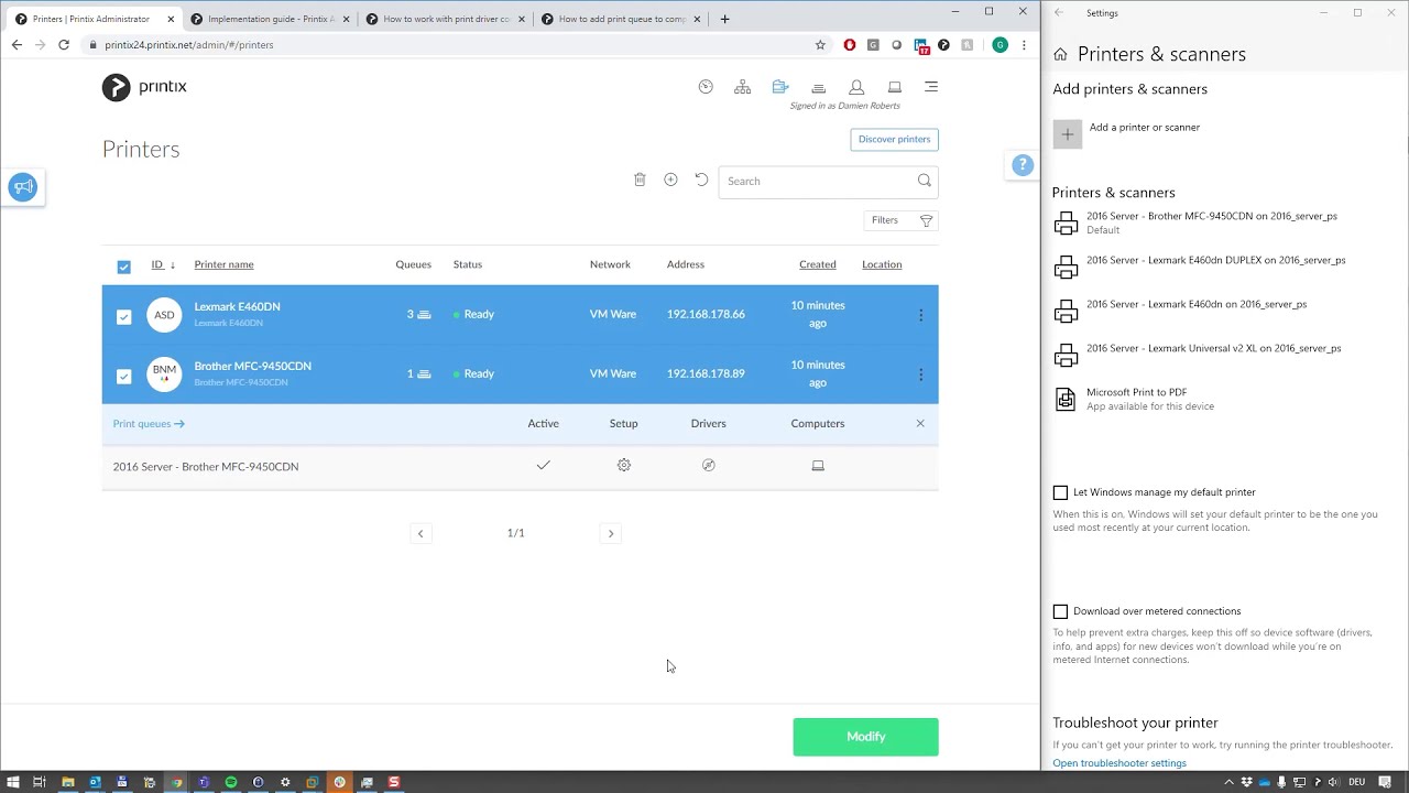 Print Server Migration to Printix Cloud