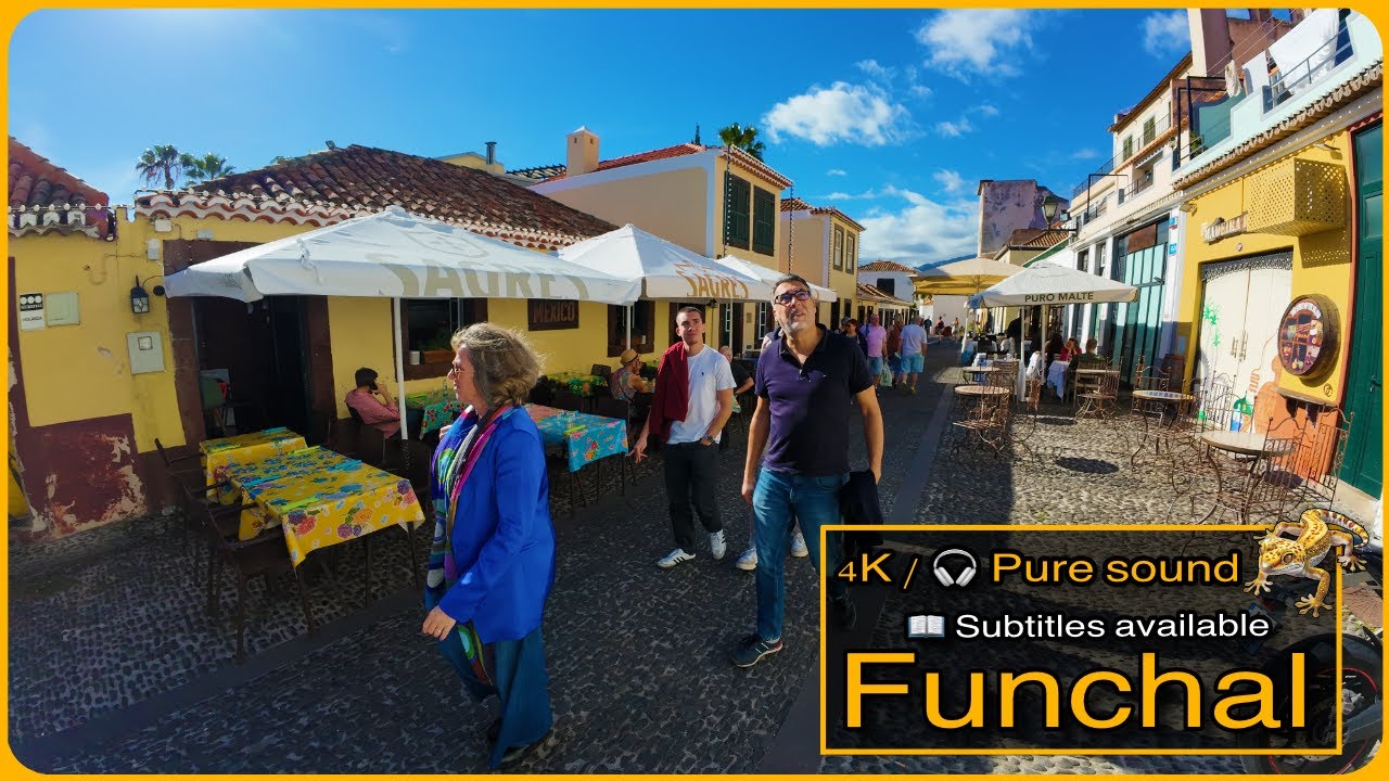 🇵🇹 Exploring Funchal | Historic Streets, Forts & Local Delights - 📖 Subtitles