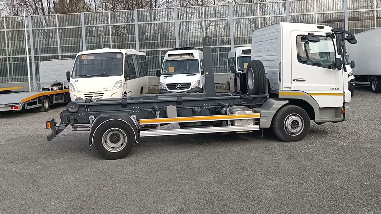 Mercedes Atego 1018 Hakowiec Roll-off tipper