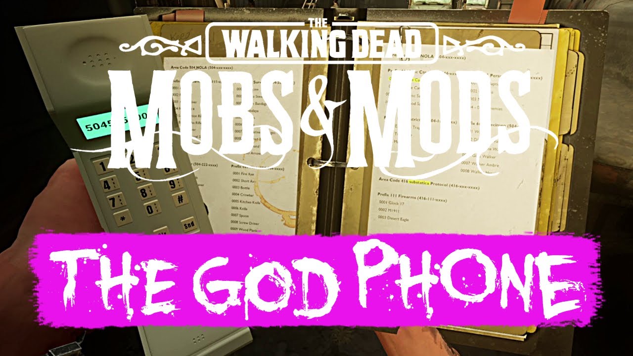 The God Phone Mod Trailer - The Walking Dead: Saints & Sinners