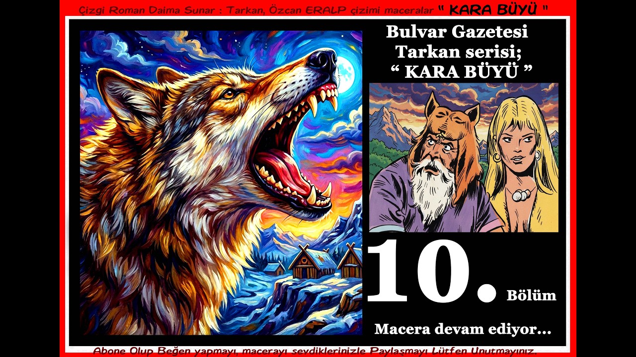 Tarkan çizgi roman, 