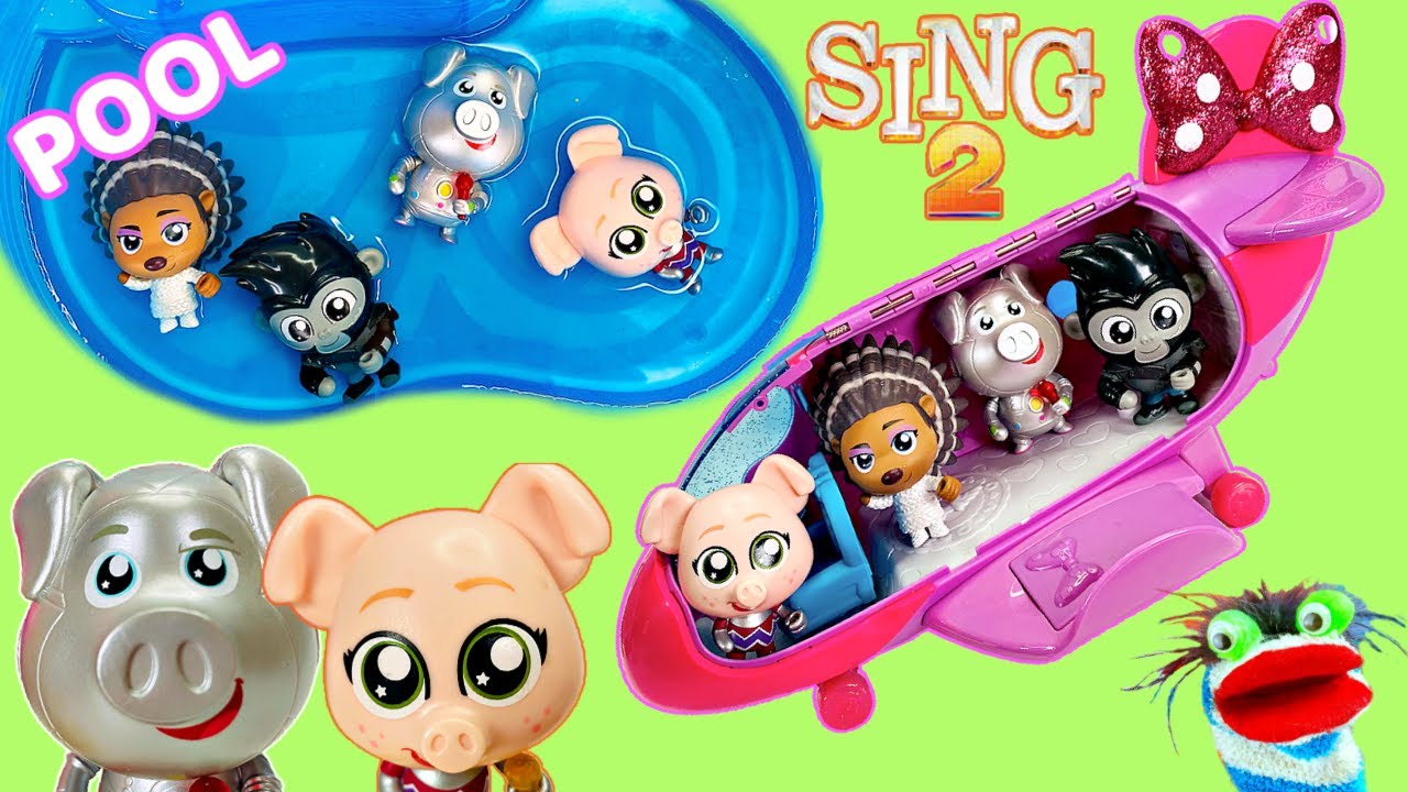 Sing 2 Go on Vacation and Swim in Fidget Pool for DIY Slime Prize
