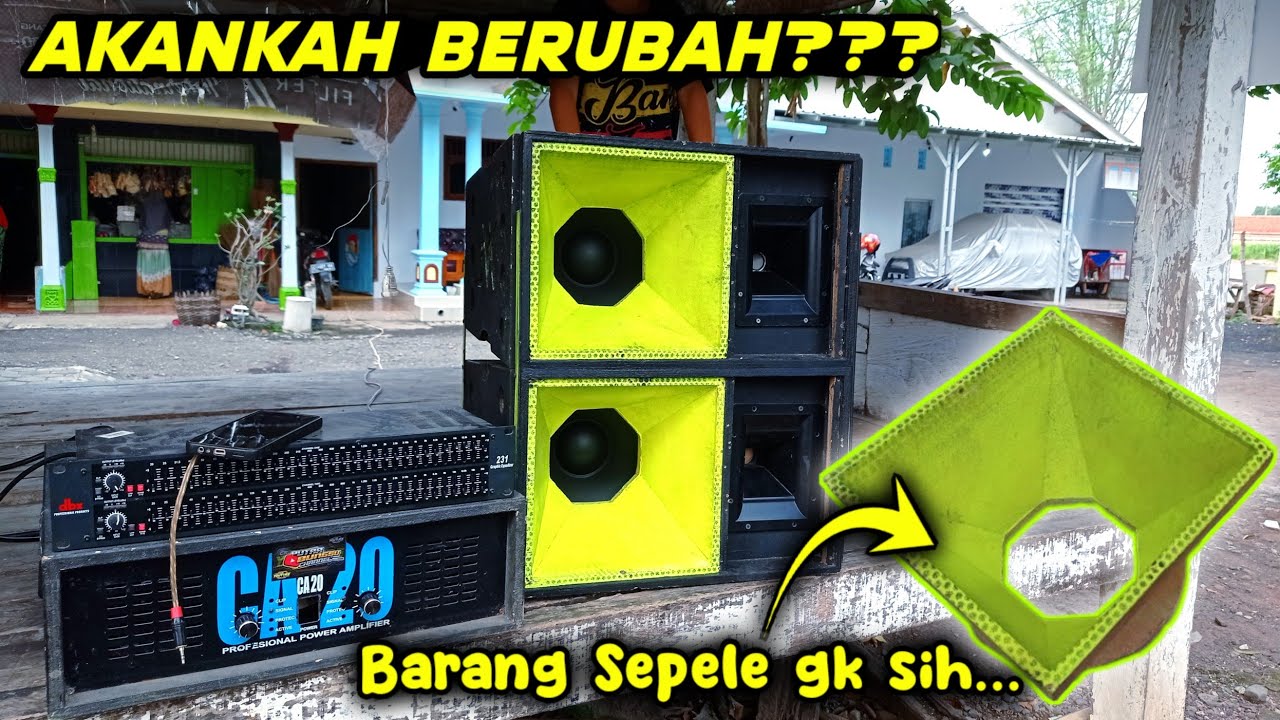 BIKIN PENASARAN⁉️ Apa sih bedanya Corong Middle/Horn ketika dicopot