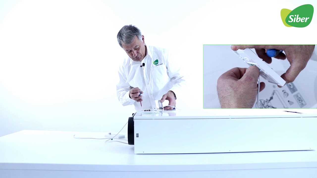 Conexión del mando al sistema de doble flujo