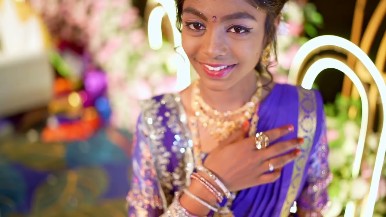 Akshaya. # Half saree # Reception function # Highlights # Yogeshcreations # Rayagada # 9040365591