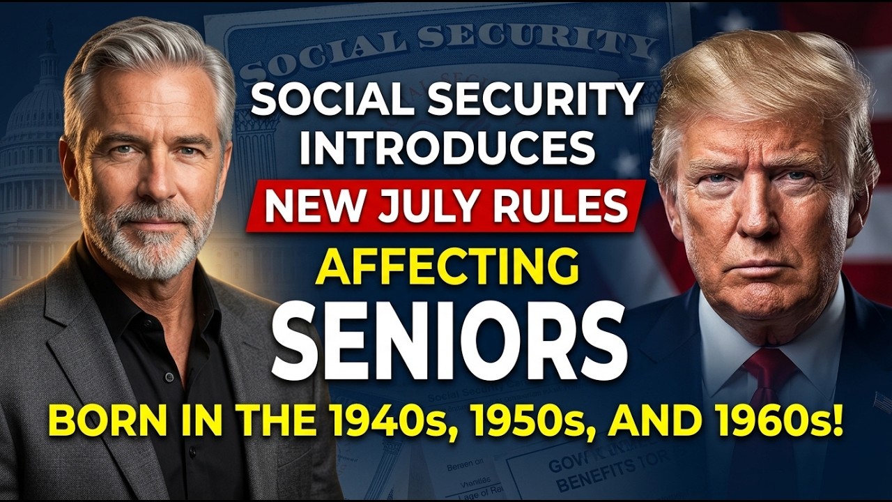 Social Security Alert: New July 2026 Rules for Americans Born in the 1940s, 1950s & 1960s