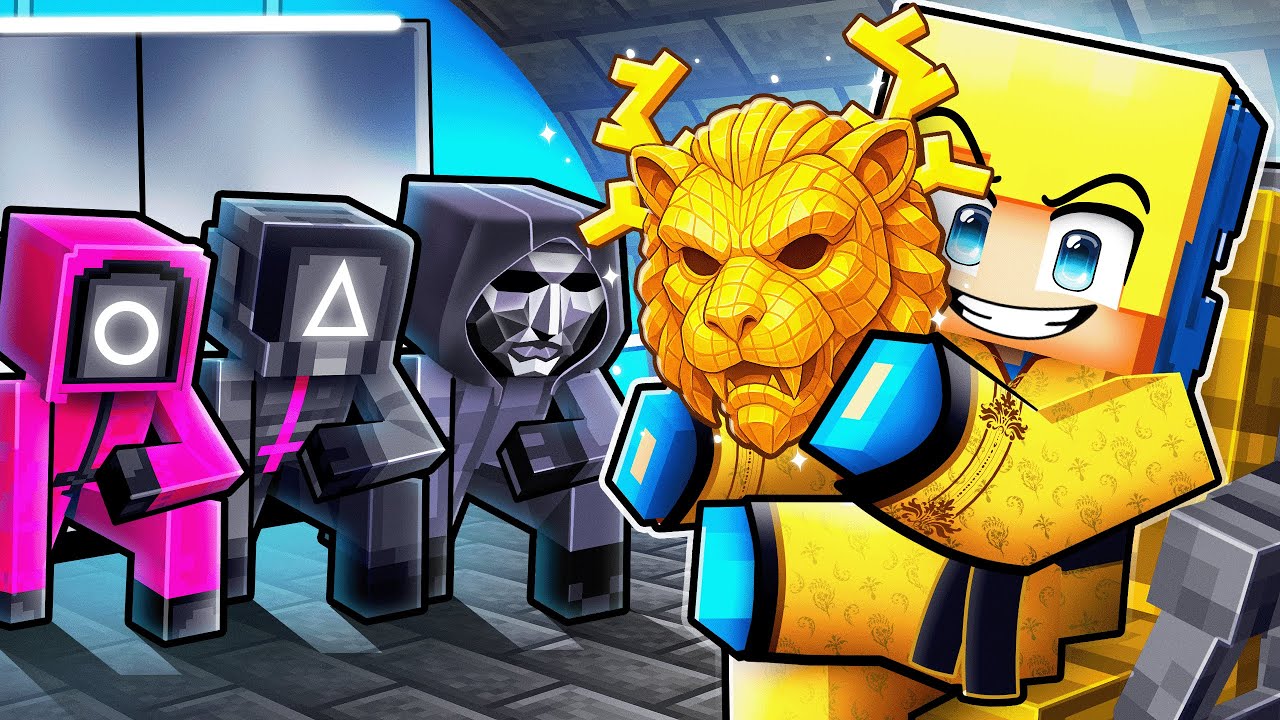 Ich werde zum VIP in Squid Game in Minecraft!