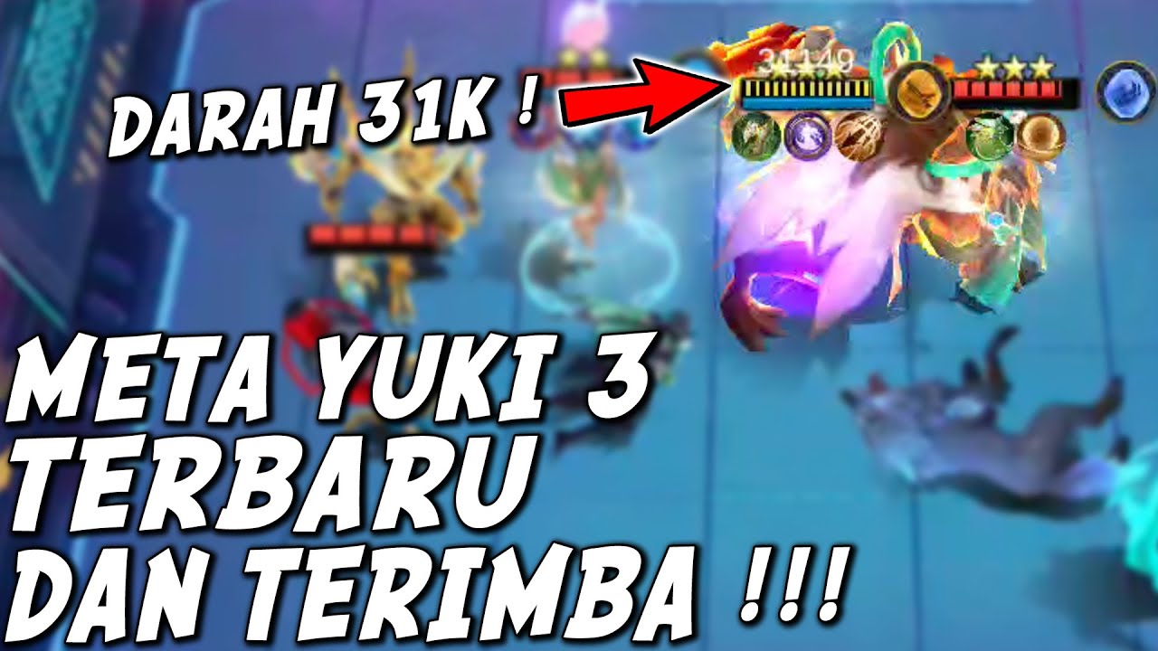 META BARU SUPER IMBA ! ROGER WIMSLAYER YUKI 3 DARAH 31K ! FIX KEJAYAAN YUKI 3 IS BACK !!!