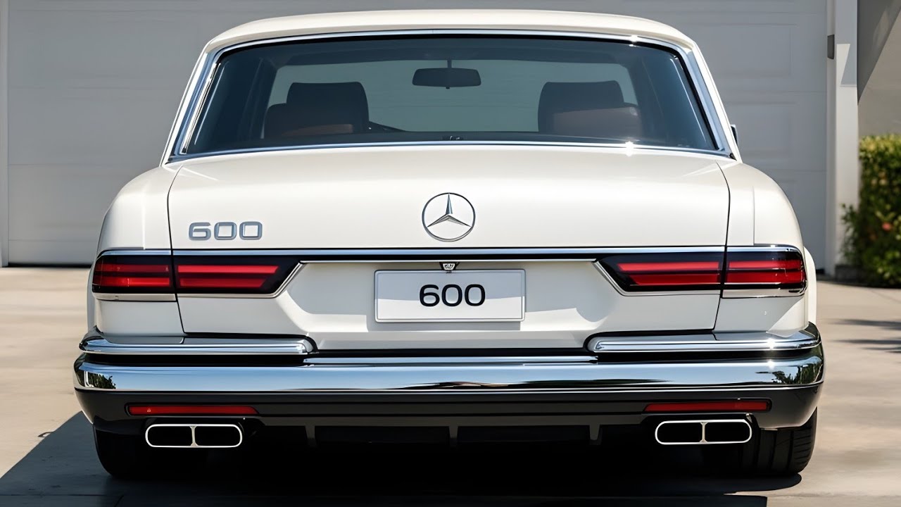 Mercedes-Benz 600 2026 года — ультрароскошный седан стоимостью 180 000 долларов! Полный обзор.