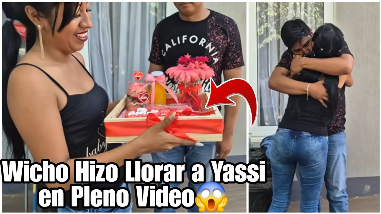 La hermana de roma terminó llorando con treme do regalote que le llevó el novio