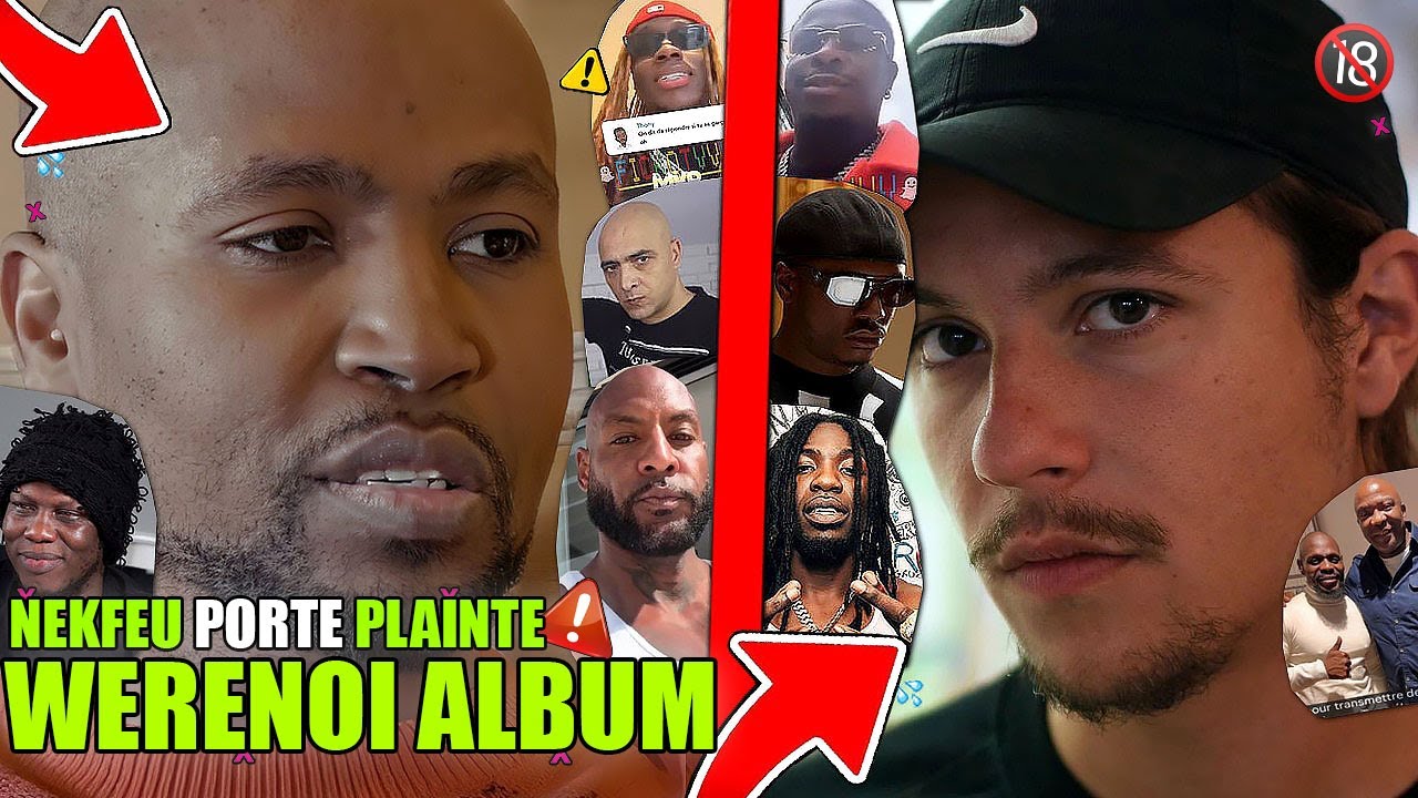 BOOBA FILM&Eacute; PRISON, DOUMS VOL 100K EURO LOSSA, IL REAGIT, WERENOI ALBUM POSTUM, ROHFF CLASH MANU KEY
