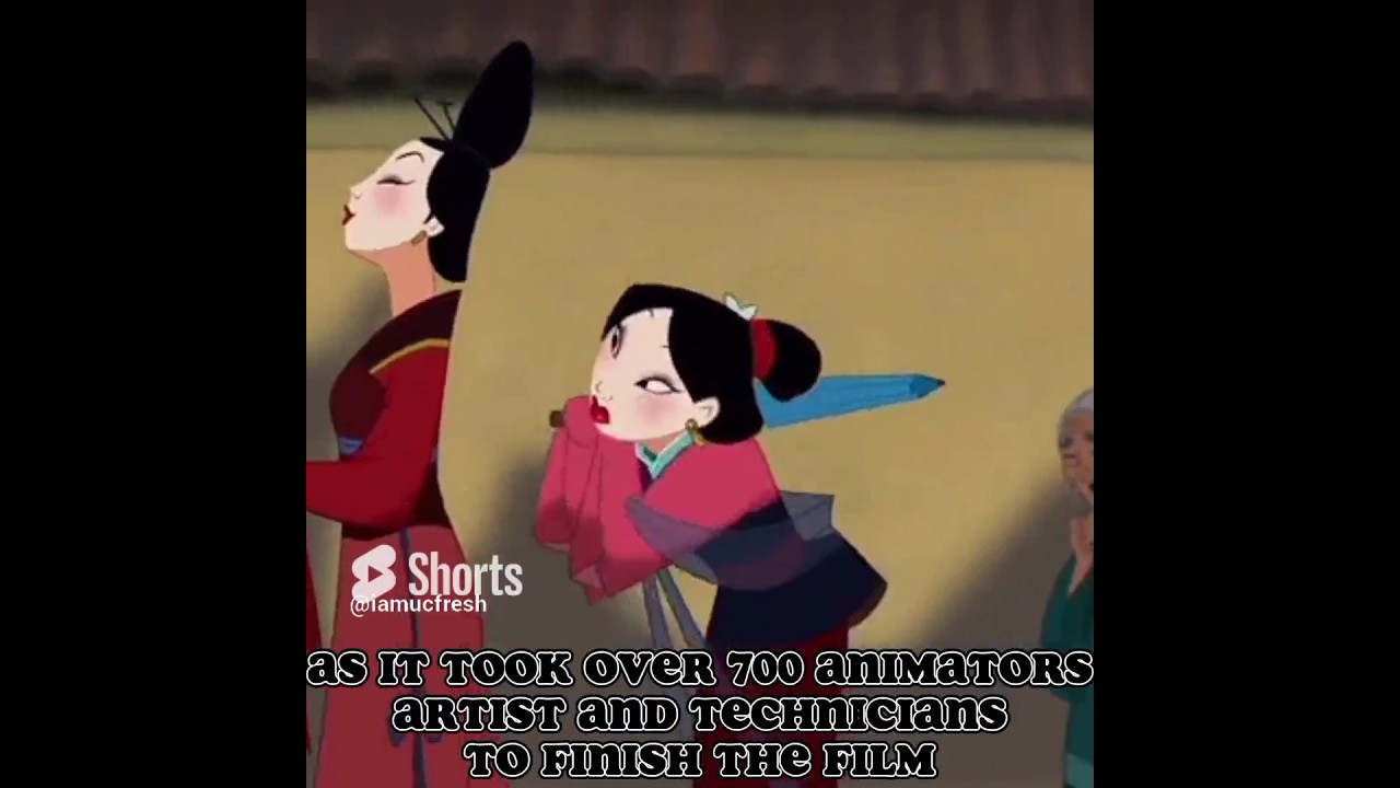 Did you know in MULAN....#shorts #disney #mulan