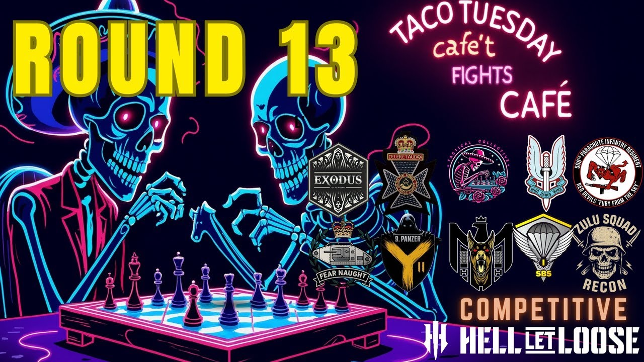 Competitive Hell Let Loose | TACO Tuesday | Kharkov St. Mary's | MIxed Console Event