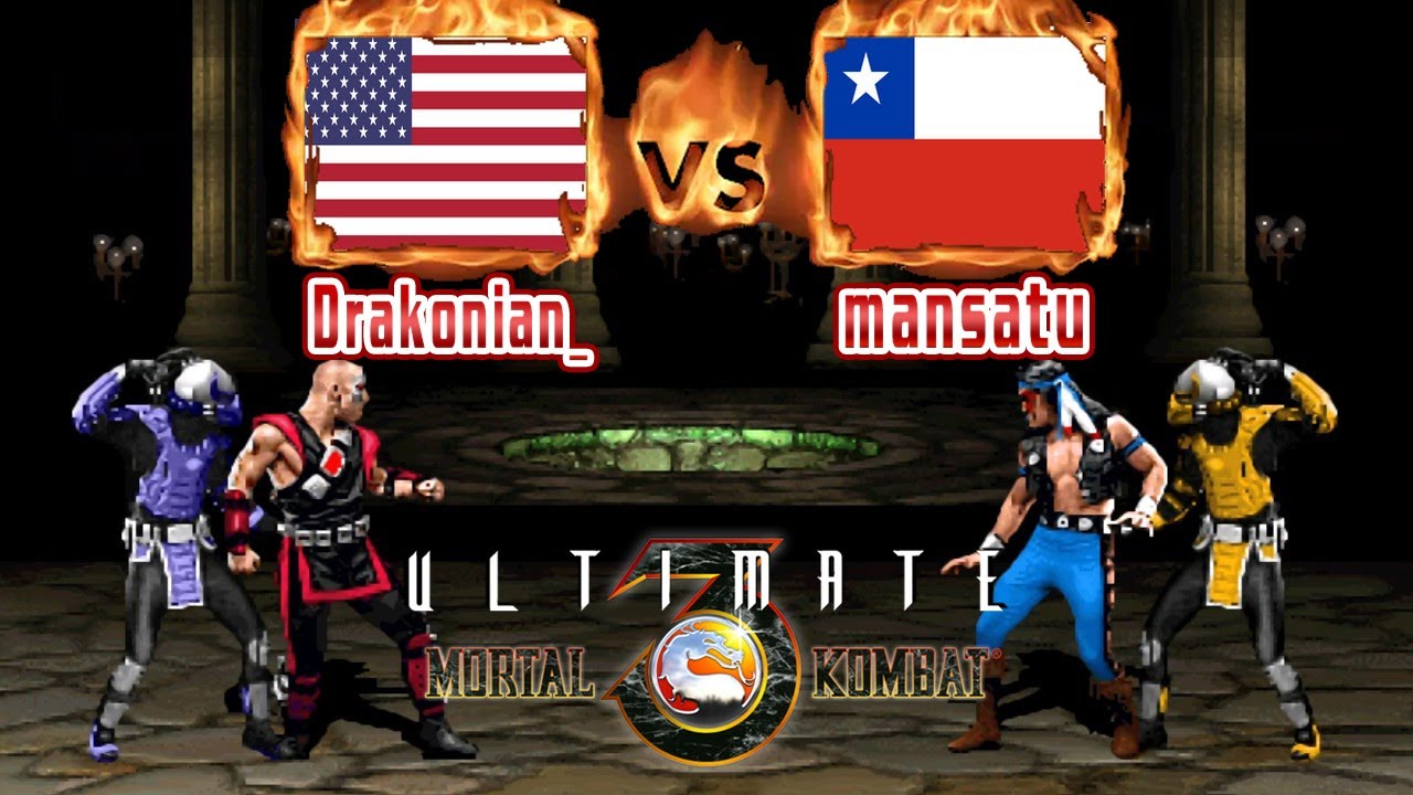 Ultimate Mortal Kombat 3 - Drakonian_ (USA) VS (CHL) mansatu [umk3] [Fightcade] アルティメット モータルコンバット3