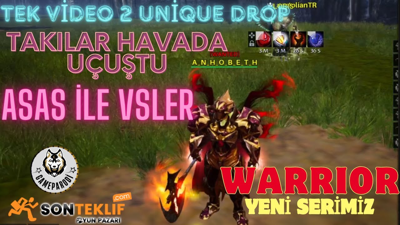1 VİDEODA HEM UNİQUE PENDANT HEM UNİQUE BELT DROBU / ASAS İLE VS DENEDİK / YENİ CHARIMIZ Rise Online