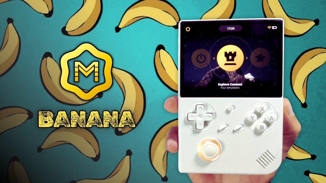 O MuOS Banana MUDA TUDO no @ANBERNIC RG35XX e RG40XX 😱