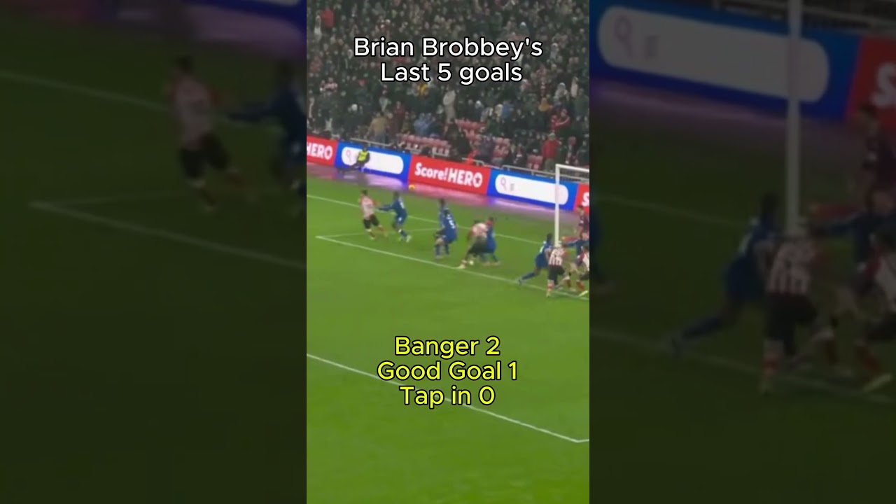 Brobbey's Last 5 Goals  