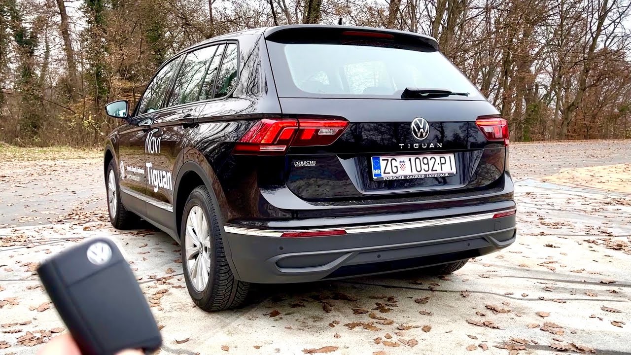 Nowy VOLKSWAGEN Tiguan 2021 (Life) - podstawowe oświetlenie LED FIRST LOOK, zewnętrzne i wewnętrzne