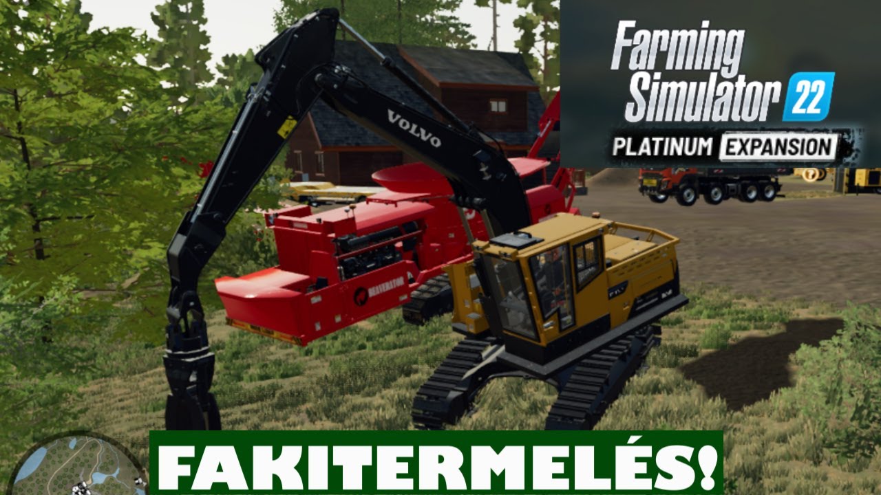 Farming Simulator 22 PLATINUM EXPANSION - Fakitermel&eacute;s, fadar&aacute;l&aacute;s // SILVERRUN FOREST