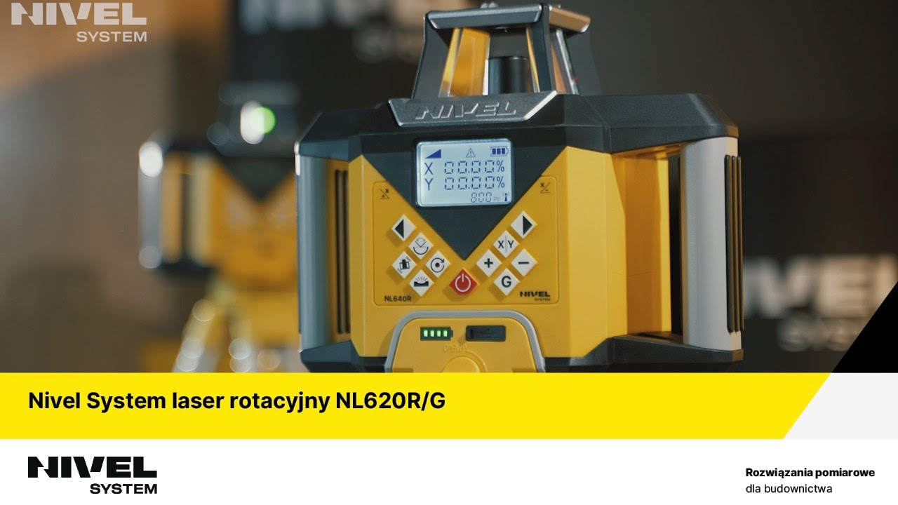 Nivel System laser rotacyjny NL640R/G