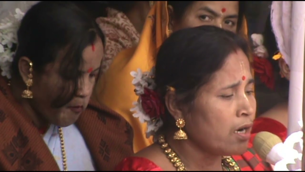 Manipuri Rass Lila.Part -1. মনিপুরী রাস লীলা। দিয়া সিনহা।নগর, ভানুগাছ, বাংলাদেশ।
