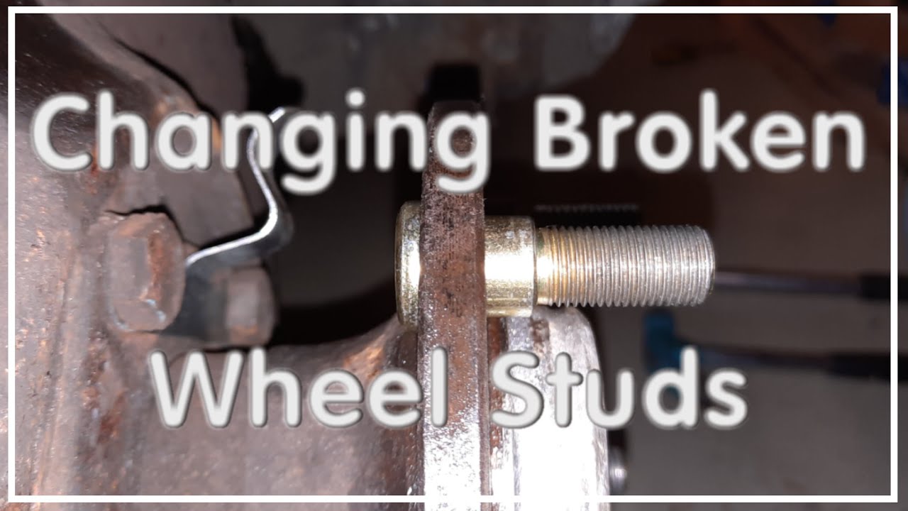 Fixing Broken Wheel Studs - Volvo 240 740 940