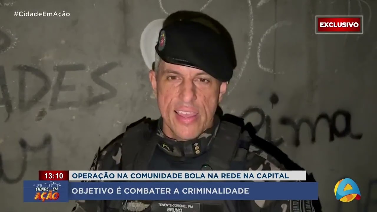 Cidade em Ação - Operação na comunidade Bola na Rede.