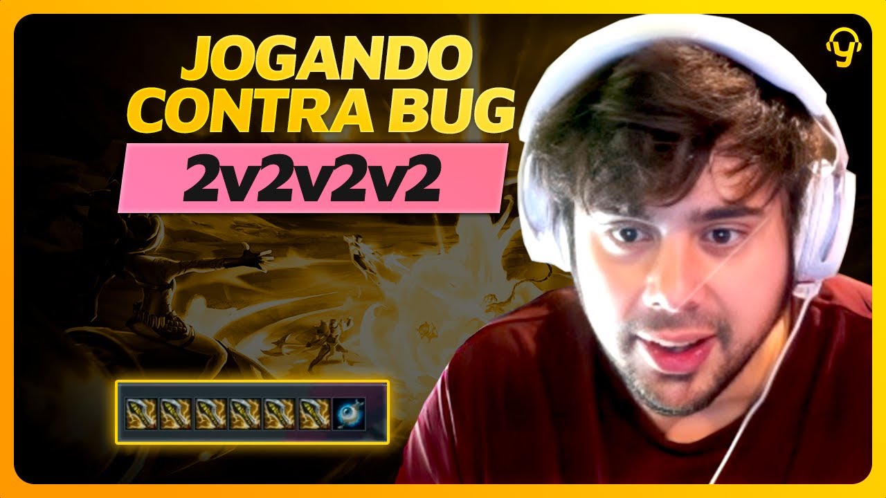 JOGANDO CONTRA BUG ABUSER NO 2v2v2v2 com @nicklink  | Lives do Yoda