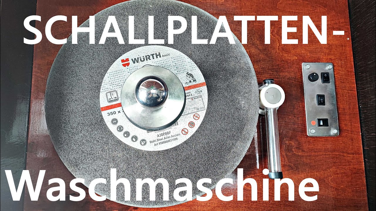 Schallplattenwaschmaschine VPI oder DIY?