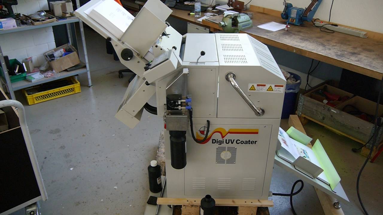 UV Lackiermaschine Kisun KDC 13RTF