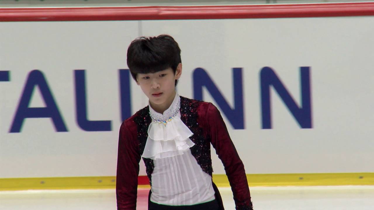 2016 ISU Junior Grand Prix - Tallinn - Men Short Program - Sunghoon PARK KOR