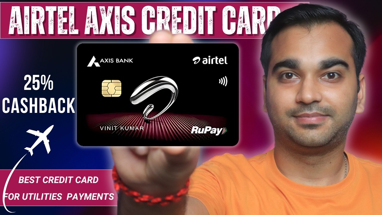 25% Cashback is CRAZY! 🤯 Airtel Axis Card Full Review (2026)